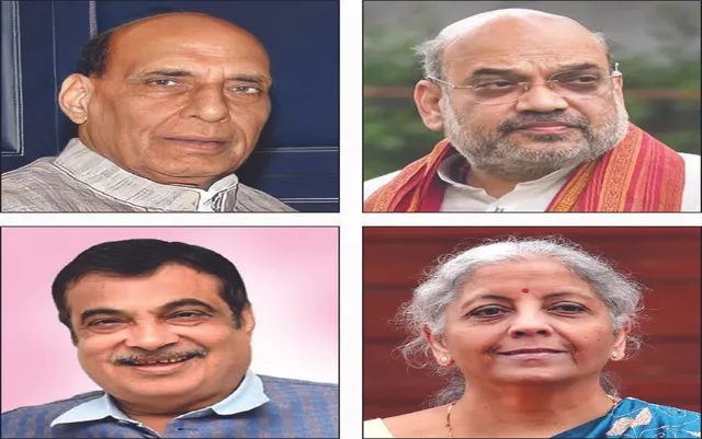 ବରିଷ୍ଠଙ୍କ ବିଭାଗ ବଦଳିଲାନି: ରାଜନାଥଙ୍କୁ ପ୍ରତିରକ୍ଷା, ଶାହଙ୍କୁ ଗୃହ, ନିର୍ମଳାଙ୍କୁ ଅର୍ଥ, ଜୟଶଙ୍କରଙ୍କୁ ବୈଦେଶିକ ବିଭାଗ