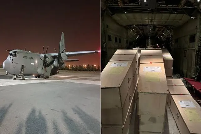 କୁଏତ ଅଗ୍ନିକାଣ୍ଡ: କେରଳରେ ପହଞ୍ଚିଲା ୪୫ଜଣ ଭାରତୀୟଙ୍କ ମୃତଦେହ