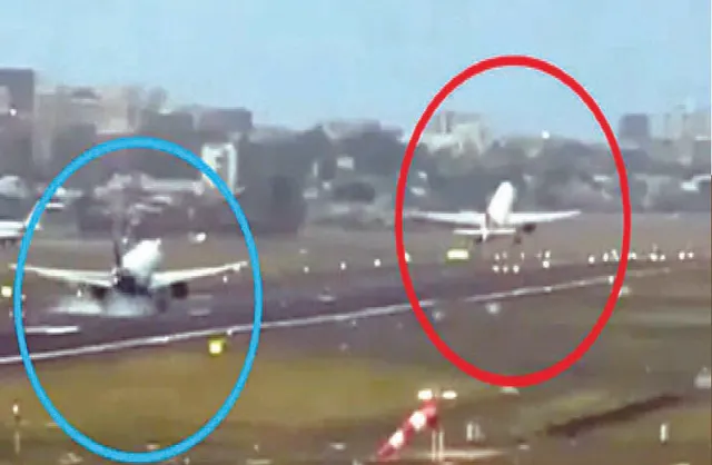 ଗୋଟିଏ ରନୱେରେ ଏକସମୟରେ ୨ ବିମାନର ଉଡ଼ାଣ ଓ ଅବତରଣ