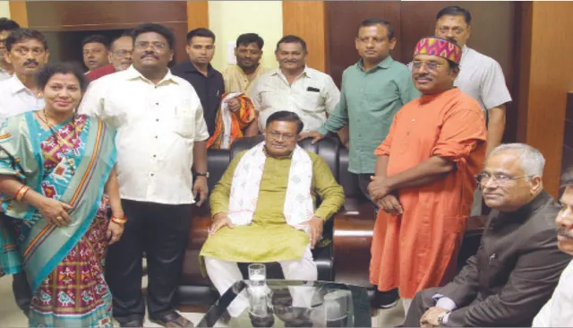 ମୁଖ୍ୟ ବିଚାରପତିଙ୍କୁ ଭେଟିଲେ ମନ୍ତ୍ରୀ ପୃଥ୍ବୀରାଜ: ‘ହାଇକୋର୍ଟ ମାମଲା ସଂଖ୍ୟା ହ୍ରାସ ଉପରେ ଗୁରୁତ୍ବ ଦିଆଯିବ’