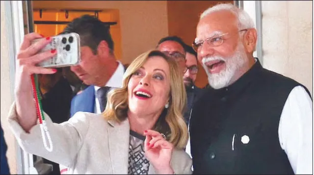 ଇଟାଲିରେ ମୋଦୀ ମ୍ୟାଜିକ୍: ମୋଦୀ-ମେଲୋନି ଭିଡିଓ ଭାଇରାଲ