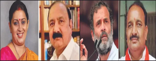 ୟୁପିର ୧୦ ଆସନରେ ବିଜେପି ପାଇଁ କଡ଼ା ପରୀକ୍ଷା: ଆମେଥିରେ ସ୍ମୃତି ଓ କେଏଲ୍‌ ଶର୍ମାଙ୍କ ମଧ୍ୟରେ କଡ଼ା‌ ଟକ୍କର