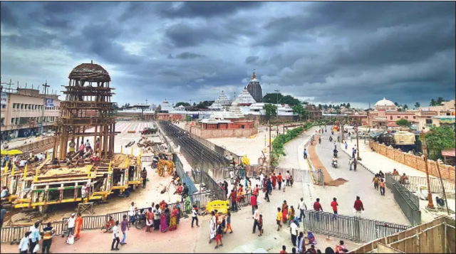 କଳାହାଣ୍ଡିଆ ମେଘ ତଳେ ଶ୍ରୀମନ୍ଦିର: ଶ୍ରୀଅଙ୍ଗରେ ଓଷ ଲାଗି