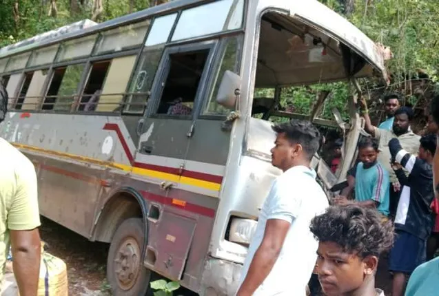 ପାହାଡ଼ରେ ପିଟିହେଲା ସରକାରୀ ବସ: ୫ ଗୁରୁତର, ୩୦ ଆହତ