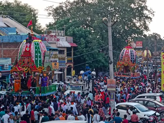 ହରିପୁର ଜଗନ୍ନାଥ ମଠରେ ଶ୍ରୀଗୁଣ୍ଡିଚା ରଥଯାତ୍ରା