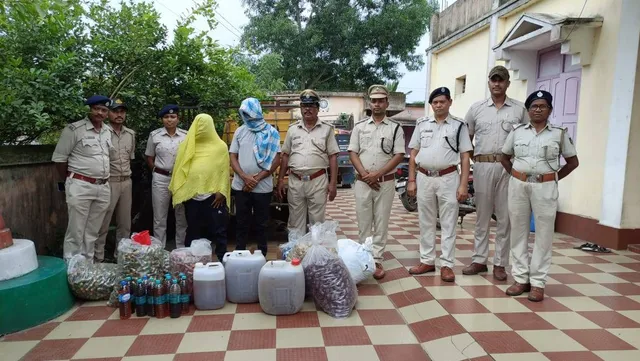 ବିପୁଳ ପରିମାଣର ନକଲି ବିଦେଶୀ ମଦ ଜବତ, ୨ ଅଭିଯୁକ୍ତ ଗିରଫ