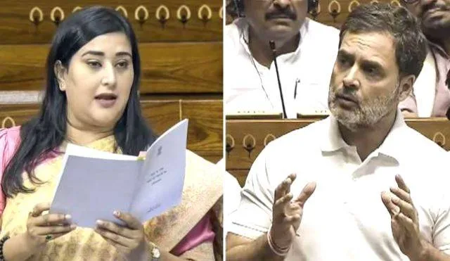 ରାହୁଲଙ୍କ ବିରୋଧରେ କାର୍ଯ୍ୟାନୁଷ୍ଠାନ ଗ୍ରହଣ କରାଯାଉ: ଲୋକସଭା ବାଚସ୍ପତିଙ୍କୁ ବାଂସୁରୀ ସ୍ୱରାଜଙ୍କ ନୋଟିସ୍