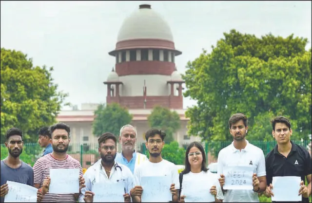 ‘ନିଟ୍-ୟୁଜି ପୁନଃ ପରୀକ୍ଷା ହେବ ନାହିଁ’: ବ୍ୟବସ୍ଥାଗତ ଉଲ୍ଲଂଘନ ନେଇ କୌଣସି ପ୍ରମାଣ ନାହିଁ