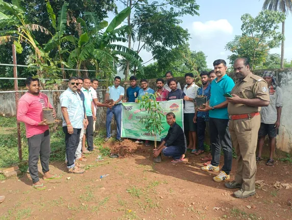 ସମ୍ବାଦ ସାହିତ୍ୟଘର ପକ୍ଷରୁ ବୃକ୍ଷ ରୋପଣ କାର୍ଯ୍ୟକ୍ରମ