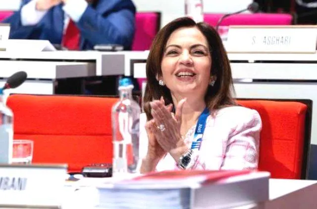 ନୀତା ଅମ୍ବାନୀ ସର୍ବସମ୍ମତି କ୍ରମେ ଅନ୍ତର୍ଜାତୀୟ ଅଲିମ୍ପିକ୍ କମିଟିର ସଦସ୍ୟା ନିର୍ବାଚିତ