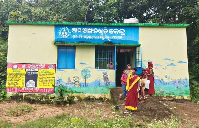 ଗ୍ୟାସ୍ ଲିକ୍ ଯୋଗୁଁ ଲାଗିଲା ନିଆଁ, ଅଳ୍ପକେ ବର୍ତ୍ତିଲେ ଅଙ୍ଗନବାଡ଼ି ଶିଶୁ