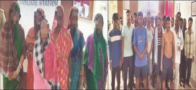 ଚନ୍ଦକା ମଧୁପୁରରେ ପୁଲିସକୁ ଆକ୍ରମଣ ମାମଲା: ୬ ମହିଳାଙ୍କ ସମେତ ୩୩ ଗିରଫ
