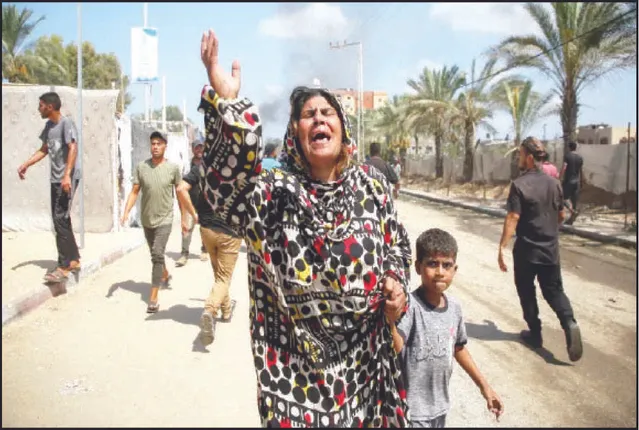 ଗାଜା ବିସ୍ଥାପିତଙ୍କ ଶିବିର ଉପରେ ଇସ୍ରାଏଲର ବୋମାମାଡ଼, ୭୧ ମୃତ