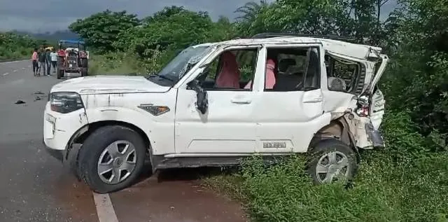 ୧୬ ନମ୍ବର ଜାତୀୟ ରାଜପଥରେ ସଡ଼କ ଦୁର୍ଘଟଣା: ୨ ମୃତ, ଜଣେ ଆହତ