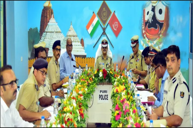 ପୁଲିସ ଡିଜିଙ୍କ ରଥଯାତ୍ରା  ପ୍ରସ୍ତୁତି ବୈଠକ: ସୁରକ୍ଷା କବଚରେ ରହିବ ପୁରୀ