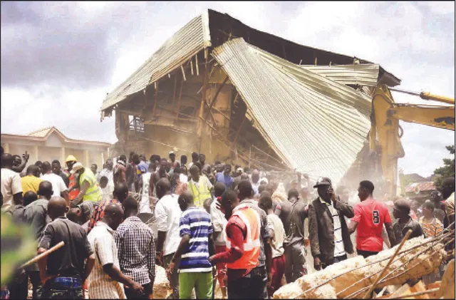 ନାଇଜେରିଆରେ ସ୍କୁଲ୍‌ଘର ଭୁଶୁଡ଼ି ୨୨ ଛାତ୍ର ମୃତ: ଭଗ୍ନାବଶେଷ ତଳେ ଶତାଧିକ