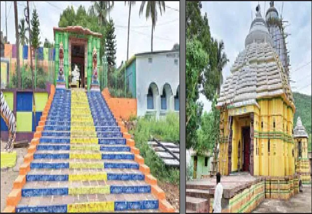 କୁଲାଡ଼ ଜଗନ୍ନାଥ ମନ୍ଦିର: ପୁରୀ ମନ୍ଦିର ଭଳି କାରୁକାର୍ଯ୍ୟ