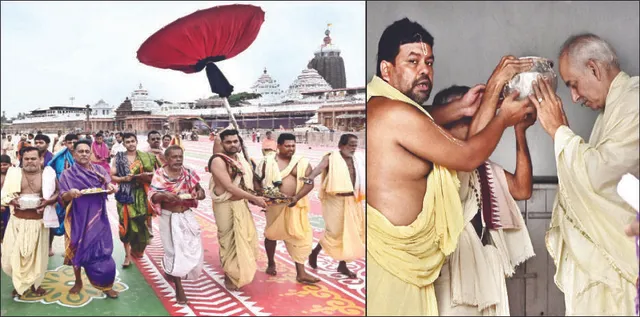 ରାଜନଅରକୁ ଖଡ଼ିପ୍ରସାଦ ବିଜେ: ଗଜପତିଙ୍କୁ ମହାପ୍ରଭୁଙ୍କ ସୁସ୍ଥତା ସୂଚନା ଦିଆଗଲା