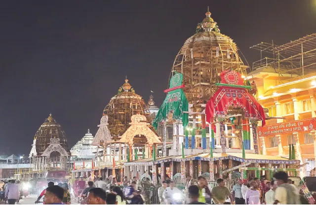 ତିନି ରଥର କନା ମଣ୍ଡଣି ଆରମ୍ଭ