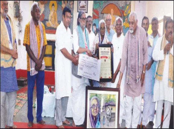 କୃଷ୍ଣା ମହାନ୍ତି ପାଇଲେ ରାଷ୍ଟ୍ରୀୟ ଗାନ୍ଧୀ ପୁରସ୍କାର