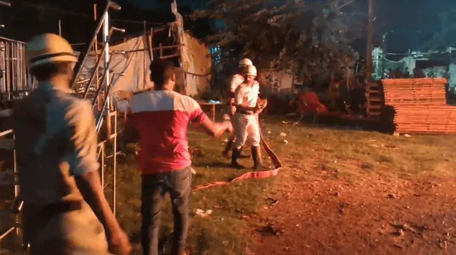 ନିଆଁ ଲାଗି ଜଳିଗଲା ଦୋକାନ ଗୃହ, ବାଇକ