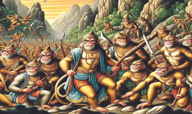 ଶ୍ରୀରାମଙ୍କ ପଥ: ଆମର ତୀର୍ଥ, ବାନର ସଭ୍ୟତା