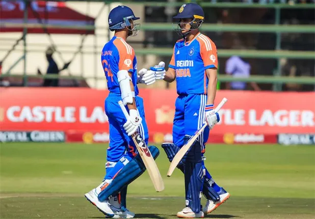 ଜିମ୍ବାୱେ ଶୃଙ୍ଖଳା ଜିତିଲା ଭାରତ: ଗିଲ୍‌-ଜୟସ୍ବାଲ ଦେଲେ ଜବରଦସ୍ତ ବିଜୟ