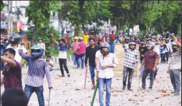 ଭାରତ-ବାଂଲାଦେଶ ବେପାର ଠପ୍: ଛାତ୍ର ଆନ୍ଦୋଳନ ପ୍ରଭାବ