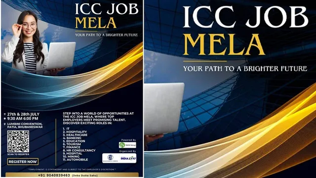 ଜୁଲାଇ ୨୭ରେ ହେବ ଆଇସିସିର ଗ୍ରାଣ୍ଡ ନିଯୁକ୍ତି ମେଳା