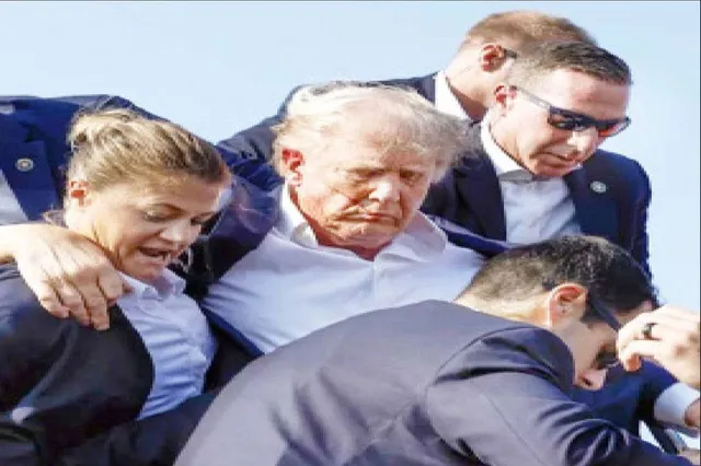 ଟ୍ରମ୍ପଙ୍କୁ ହତ୍ୟା ଉଦ୍ୟମ: ଗୁଳିମାଡ଼, ଅଳ୍ପକେ ବର୍ତ୍ତିଲେ