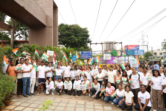 ସ୍ବାଧୀନତା ଦିବସ ପଳନ ସହ ନିଫ୍ଟ ଭୁବନେଶ୍ବରରେ ଶେଷ ହେଲା ହସ୍ତତନ୍ତ ପକ୍ଷ