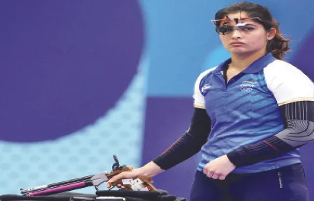 ମନୁଙ୍କ ହ୍ୟାଟ୍ରିକ୍‌ ସ୍ବପ୍ନ ଅଧୁରା: ୨୫ ମିଟର ପିସ୍ତଲରେ ଚତୁର୍ଥ