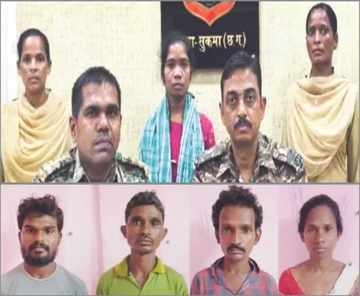 ଦୁର୍ଦାନ୍ତ ମହିଳା ନକ୍ସଲ ମାଡ଼ବୀ ଗିରଫ: ମାଡ଼ବୀଙ୍କ ପାଇଁ ଥିଲା ୫ଲକ୍ଷ ପୁରସ୍କାର