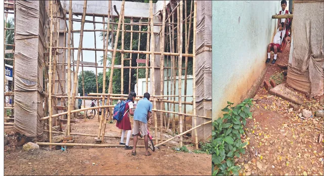 ପିଲାଙ୍କ ମୁଣ୍ଡ ଉପରେ ଝୁଲୁଛି ବିପଦ