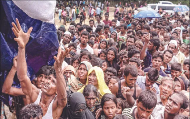 ହିଂସାକାଣ୍ଡ ଭିତରେ ମ୍ୟାମାରରୁ ପଳାଇଲେ ୭,୩୦,୦୦୦ ରୋହିଙ୍ଗ୍ୟା