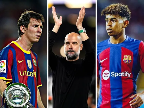 Guardiola gives his opinion on comparison between Yamal & Messi