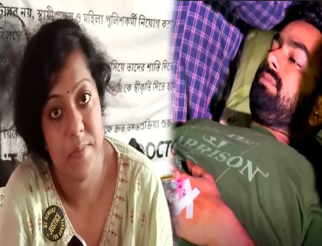 হাসপাতালের বেডে শুয়েও অনশনে অনড় : খাবারে 'না' অনুষ্টুপ-তনয়া'র