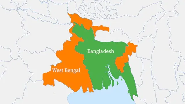 bengal-partition-map