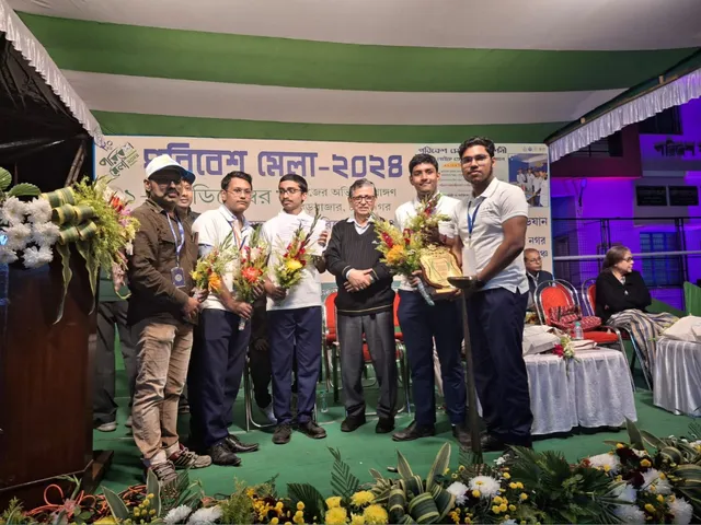 চন্দননগরে 'মিশন লাইফ'এর অধীনে পরিবেশ মেলার উদ্বোধন : পরিবেশ সুরক্ষায় ছাত্রদের এগিয়ে আসার আহ্বান