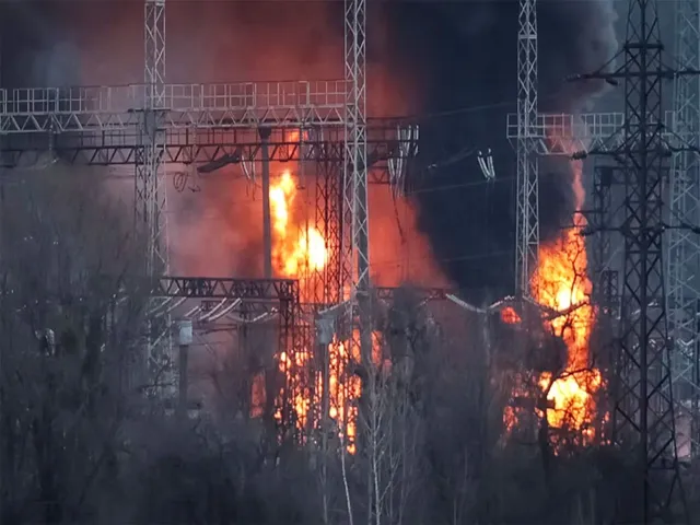 ২০২৪ এ সবথেকে বড় ১৩ তম হামলা : বিদ্যুৎ কেন্দ্রে বিশাল ক্ষতি