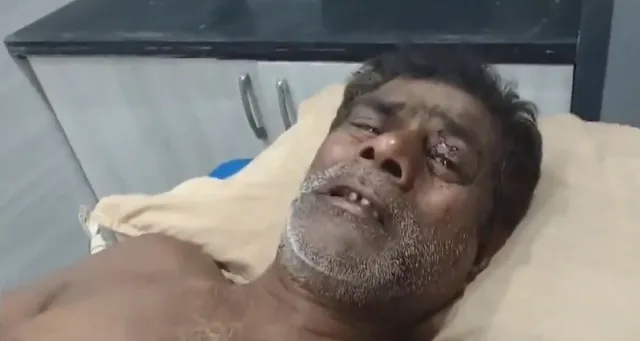 injuried man
