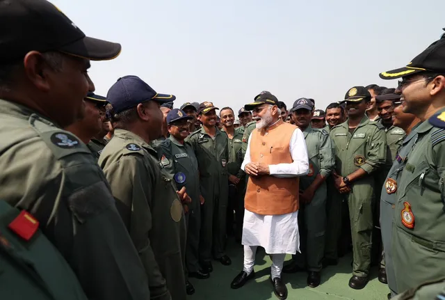 modi in airbase