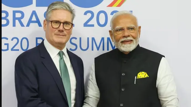modi and UK Pm