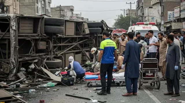 pakistan bus accident