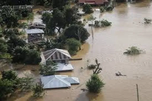 typhoon flooding in Philippines