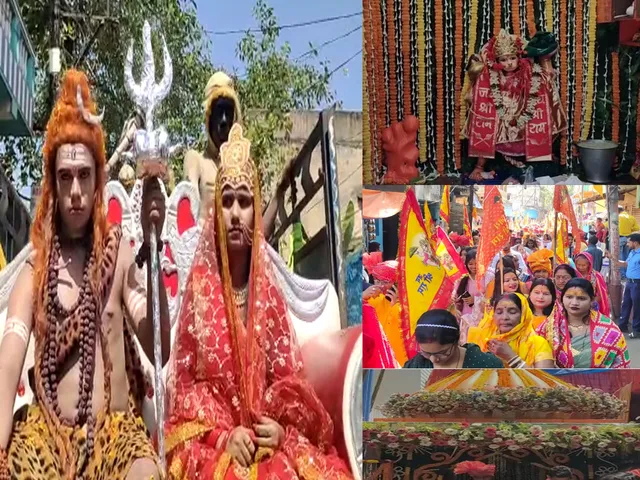 কুলটিতে মহা সমারোহে পালিত হল হনুমান জয়ন্তী