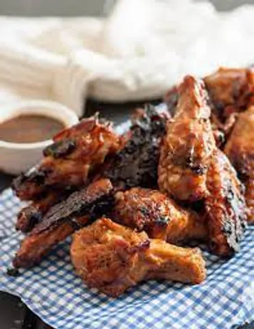 Chocolate Porter Grilled Chicken Wings