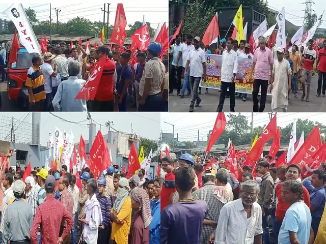 cpim protest