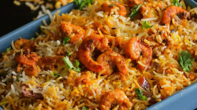 চিংড়ি বিরিয়ানি 