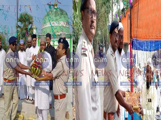 ওসি গৌতম মাইতি ও পিংলা থানার ওসি প্রশান্ত কীর্তনিয়া